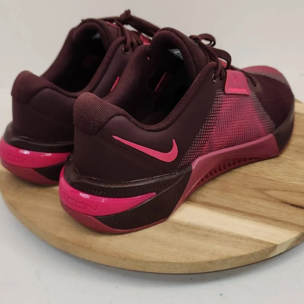 Nike Metcon 10 Women's Workout Shoes Size 9.5 Burgundy Pink